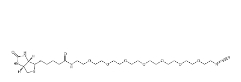 Biotin-PEG7-azide      	1334172-75-6	        生物素-七聚乙二醇-疊氮