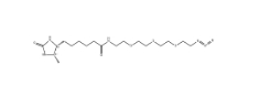 Desthiobiotin-PEG3-Azide；1426828-06-9