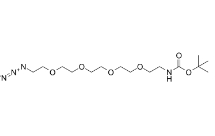 cas:940951-99-5，Azido-PEG4-NHBoc，疊氮-四聚乙二醇-叔丁氧羰基