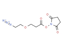 cas:1807530-06-8，Azido-PEG1-NHS ester，疊氮-一聚乙二醇-羥基琥珀酰亞胺