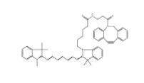 CAS號：2253710-45-9，CY7-二苯基環辛炔;二苯并環辛炔-CY7;CY7-二苯并環辛炔，DBCO-Cyanine7，