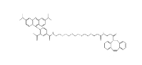 CAS號：1895849-41-8，DBCO-PEG4-TAMRA，TAMRA-PEG4-DBCO，二苯基環(huán)辛炔-四聚乙二醇-TAMRA