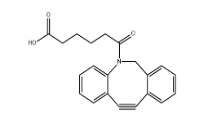 CAS號：1425485-72-8；11,12-二脫氫-ε-氧代二苯并[b,f]氮雜環辛-5(6H)-己酸，DBCO-?C6-?acid，