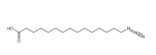 CAS:118162-46-2 ，15-疊氮十五酸 ，15-Azido-pentadecanoic acid  