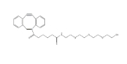 cas:1416711-60-8 ；Sulfo DBCO-PEG4-Amine,Sulfo DBCO-PEG4-NH2 ；水溶性二苯基環辛炔-四聚乙二醇-氨基