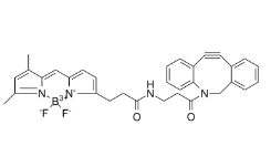 2093197-94-3，DBCO-BODIPY FL， 氟化硼二吡咯二苯并環(huán)辛炔