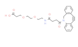 DBCO-PEG12-acid，CAS號：2353410-00-9， 二苯并環辛炔-PEG12-羧酸