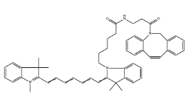 CY7-二苯基環辛炔;二苯并環辛炔-CY7;CY7-二苯并環辛炔，2253710-45-9