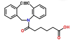 11,12-二脫氫-ε-氧代二苯并[b,f]氮雜環辛-5(6H)-己酸，DBCO-?C6-?acid，CAS號：1425485-72-8