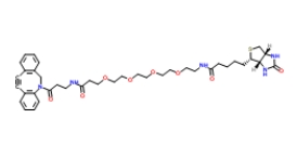 DBCO-PEG4-Biotin，cas：1255942-07-4，二苯基環辛炔-四聚乙二醇-生物素