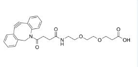 DBCO-PEG2-acid，cas:2304558-25-4，二苯并環辛炔-二聚乙二醇-羧酸