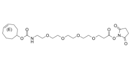 (E)-TCO-PEG4-NHS ester，cas:1621096-79-4，(E)-反式環(huán)辛烯-四聚乙二醇-羥基琥珀酰亞胺酯