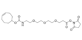 TCO-PEG3-NHS ester，CAS：2141981-88-4，反式環辛烯-三聚乙二醇-羥基琥珀酰亞胺酯