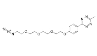 Methyltetrazine-PEG4-azide， 甲基四嗪四乙二醇疊氮，CAS：1802908-04-8