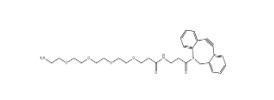 cas:1255942-08-5 ； DBCO-PEG4-amine ；二苯基環辛炔-四聚乙二醇-氨基