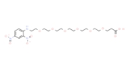 DNP-PEG6-acid； cas:1817829-84-7 ； 2,4-二硝基苯胺-六聚乙二醇-丙酸