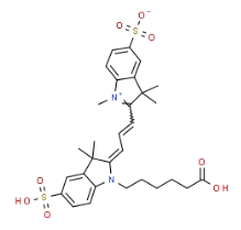 1121756-11-3；Sulfo-Cy3 COOH；磺酸基-Cy3 羧酸	