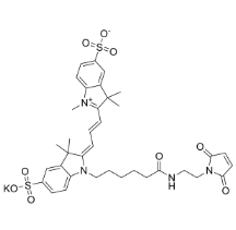 1656990-68-9；Sulfo-Cy3 maleimide；水溶性磺酸基-CY3 馬來酰亞胺	