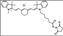 CAS：1432019-64-1，Cyanine7 NHS ester ，脂溶Cy7-N-羥基琥珀酰亞胺酯