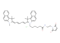 1593644-50-8，Cyanine5.5 maleimide，Cy5.5 Mal，Cy5.5-馬來酰亞胺	