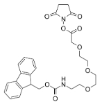 cas:2128735-25-9，F(xiàn)moc-PEG3-CH2CO2-NHS             瑞禧生物