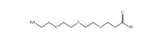 cas:784105-33-5，Amino-PEG3-C2-acid，3-[2-[2-(2-氨基乙氧基)乙氧基]乙氧基]丙酸