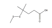 cas:796073-55-7，4-Methyl-4-(methyldisulfanyl)pentanoic acid，4-甲基-4-(甲基二硫烷基)戊酸